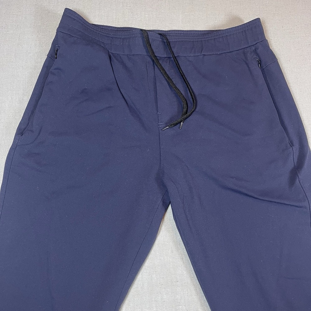 Public‎ Rec Pants Daymaker Mens Size 38/30 Navy Blue Stretch Athleisure - Picture 2 of 11
